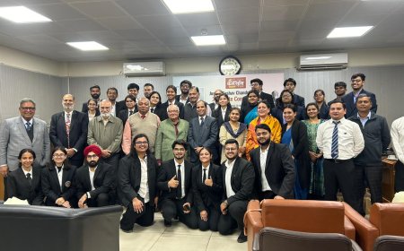 चाणक्य लॉ कॉलेज ने जस्टिस केशव चंद्र धूलिया ट्रॉफी पर किया कब्जा