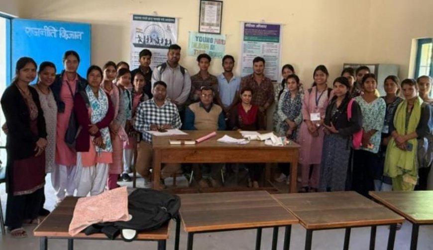 ओंकारानंद महाविद्यालय देवप्रयाग में नए अर्थशास्त्र विभागीय परिषद का गठन