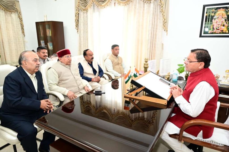 देहरादून: बार एसोसिएशन के सदस्यों की मुख्यमंत्री से महत्वपूर्ण मुलाकात