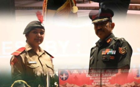 उत्तराखंड की बेटी कृतिका भट्ट ने डेज़र्ट सफारी कैंप में किया अद्वितीय प्रदर्शन