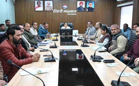 टिहरी बाँध जलाशय की वहन क्षमता और सुरक्षित जल-क्रीड़ा गतिविधियों के विकास पर महत्वपूर्ण बैठक