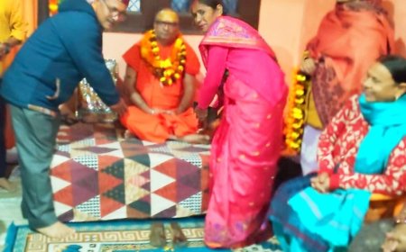 स्वामी रसिक महाराज का नृसिंह वाटिका आश्रम रायवाला में भव्य स्वागत, संस्कृति की रक्षा की अपील