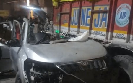 ऋषिकेश-हरिद्वार मार्ग पर भीषण सड़क दुर्घटना: चार लोगों की मौत