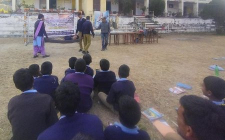 नकोट स्कूल में 204 छात्रों को आपदा प्रबंधन और भू-देव ऐप का विशेष प्रशिक्षण मिला