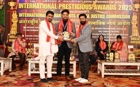 उत्तराखंड के कुलदीप नेगी को जयपुर में मिला अंतरराष्ट्रीय मानवाधिकार पुरस्कार