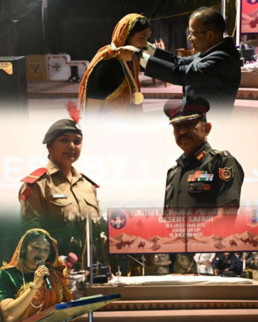 उत्तराखंड की बेटी कृतिका भट्ट ने डेज़र्ट सफारी कैंप में किया अद्वितीय प्रदर्शन