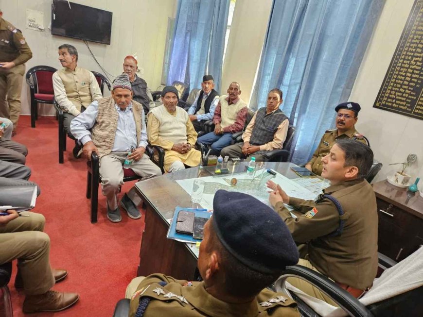 थाना मुनिकीरेती में पुलिस पेंशनर्स के लिए गोष्ठी, समस्याओं के त्वरित समाधान का आश्वासन