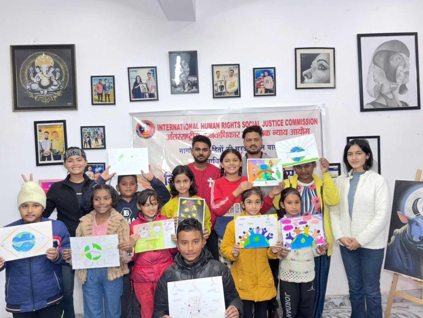 विश्व मानवाधिकार दिवस: बच्चों के अधिकारों के प्रति जागरूकता कार्यक्रम का आयोजन