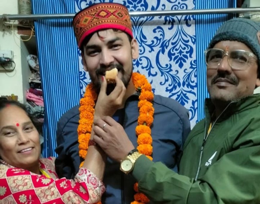 लालकुआं के दीपक पाठक बने लोको पायलट, क्षेत्र का नाम रोशन