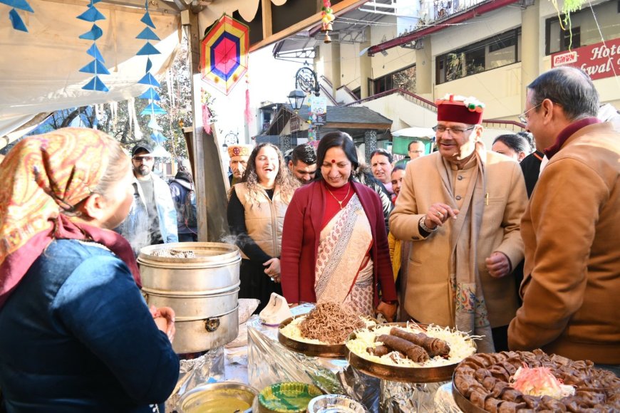 गणेश जोशी ने साहिबजादों को नमन करते हुए मसूरी विंटर कार्निवाल का उद्घाटन किया