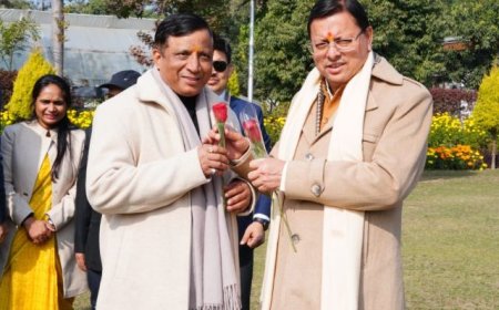 मुख्यमंत्री पुष्कर सिंह धामी को नववर्ष की बधाई, विभिन्न क्षेत्रों के लोगों ने किया स्वागत