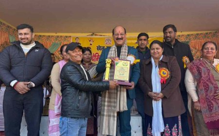 नरेंद्र नगर में खेल महाकुंभ: कैबिनेट मंत्री सुबोध उनियाल ने विधायक ट्रॉफी प्रतियोगिता का शुभारंभ