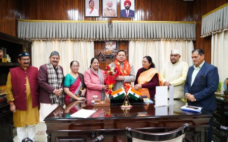 मुख्यमंत्री पुष्कर सिंह धामी को धन्यवाद देने का अवसर