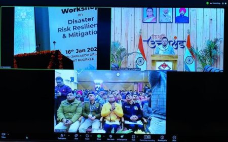 मुख्यमंत्री पुष्कर सिंह धामी ने आईआईटी रुड़की में आपदा जोखिम न्यूनीकरण कार्यशाला को संबोधित किया