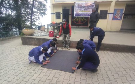 दुआधार विद्यालय में आपदा प्रबंधन और लाइफ सेफ्टी प्रशिक्षण का आयोजन