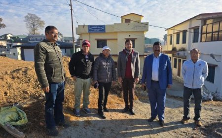 एमडी पीसी ध्यानी ने महिला सशक्तीकरण केंद्र का किया निरीक्षण, बहादराबाद भूमि पर रात्रि 10:00 बजे सतर्कता