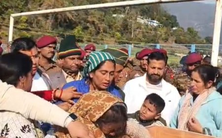 शहीद हवलदार गजेंद्र सिंह गढ़िया की अंतिम विदाई: सैन्य सम्मान और गम के बीच की एक अद्भुत कहानी