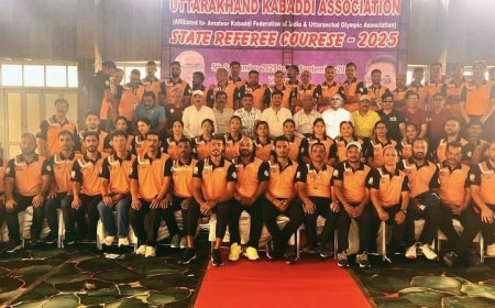 टिहरी गढ़वाल से 16 स्टेट रेफरी नियुक्त, कबड्डी को मिलेगा नया आयाम