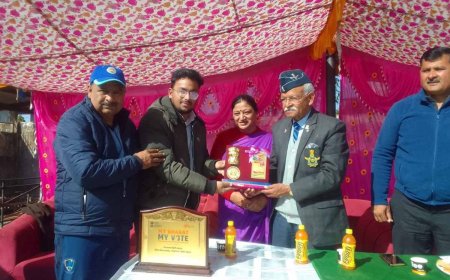गणतंत्र दिवस पर टिहरी गढ़वाल में भव्य साइकिल रैली का आयोजन