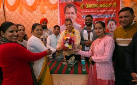 क्षेत्रवासियों ने प्रेमचंद अग्रवाल को पुनः विधायक बनाने की पूरी तैयारी की - समर्थन का गर्मजोशी से किया गया प्रदर्शन