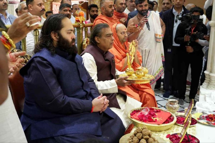अंबानी परिवार का श्री कष्टभंजन देव हनुमानजी में विशाल दान, 2026 की शुरुआत आस्था के साथ