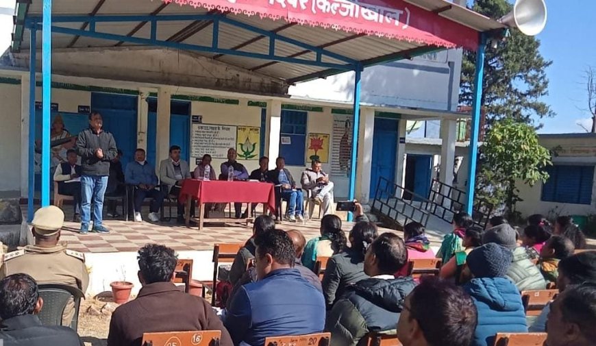 सांगुड़ा में बहुउद्देशीय शिविर का आयोजन, 168 ग्रामीणों को मिला लाभ