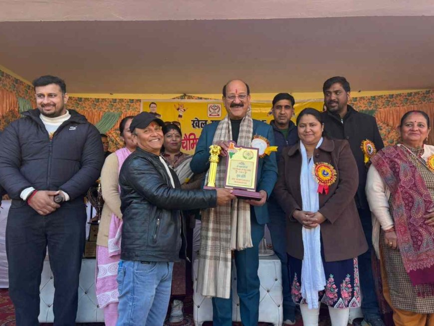 नरेंद्र नगर में खेल महाकुंभ: कैबिनेट मंत्री सुबोध उनियाल ने विधायक ट्रॉफी प्रतियोगिता का शुभारंभ