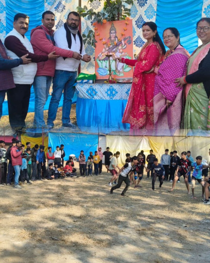 हल्दूचौड में आयोजित हुआ सात दिवसीय उत्तरायणी महोत्सव, रंगारंग शुभारंभ