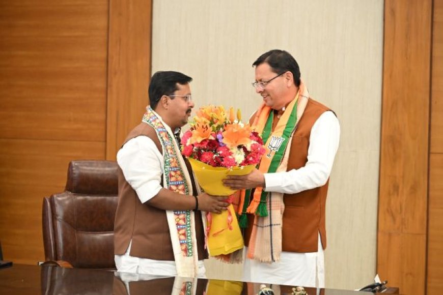 मुख्यमंत्री पुष्कर सिंह धामी ने नितिन नबीन को बधाई और शुभकामनाएं दी