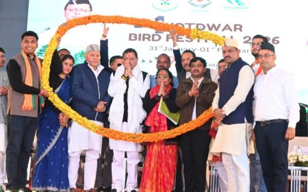 कोटद्वार बर्ड फेस्टिवल का उद्घाटन, विकास की नई ऊंचाइयों की ओर बढ़ा क्षेत्र