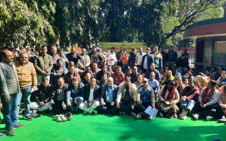 राज्य कर्मचारी संयुक्त परिषद का आंदोलन: सरकार को 18 सूत्रीय मांगों को लेकर चेतावनी