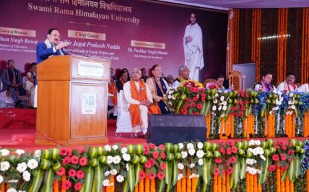 स्वामी राम हिमालयन विश्वविद्यालय में आठवां दीक्षांत समारोह हुआ गरिमामय