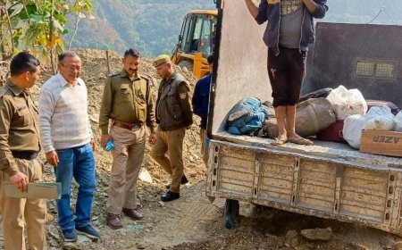 देवप्रयाग पुलिस ने लंबित विसरा मालों का विनष्टीकरण किया, समयबद्ध निस्तारण की सुनिश्चितता