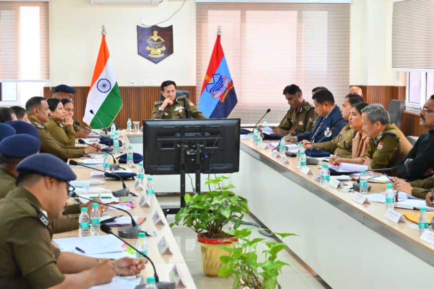 डीजीपी उत्तराखंड की उच्च स्तरीय बैठक: अपराधों में लापरवाही पर पुलिस कर्मियों के खिलाफ सख्त कार्रवाई