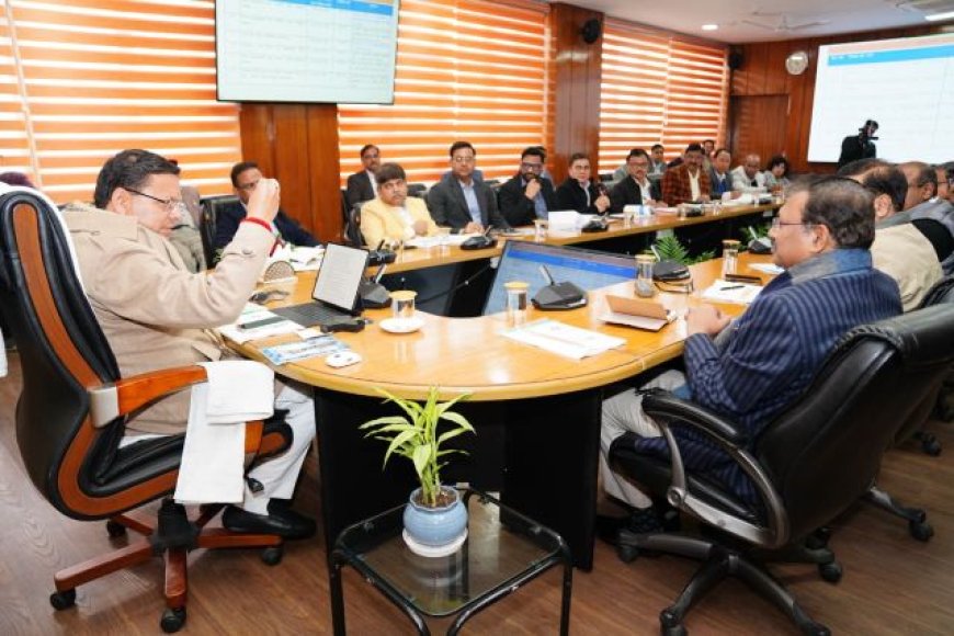 मुख्यमंत्री धामी की अध्यक्षता में पिटकुल की समीक्षा बैठक, वित्तीय सुदृढ़ता और उपलब्धियों पर चर्चा