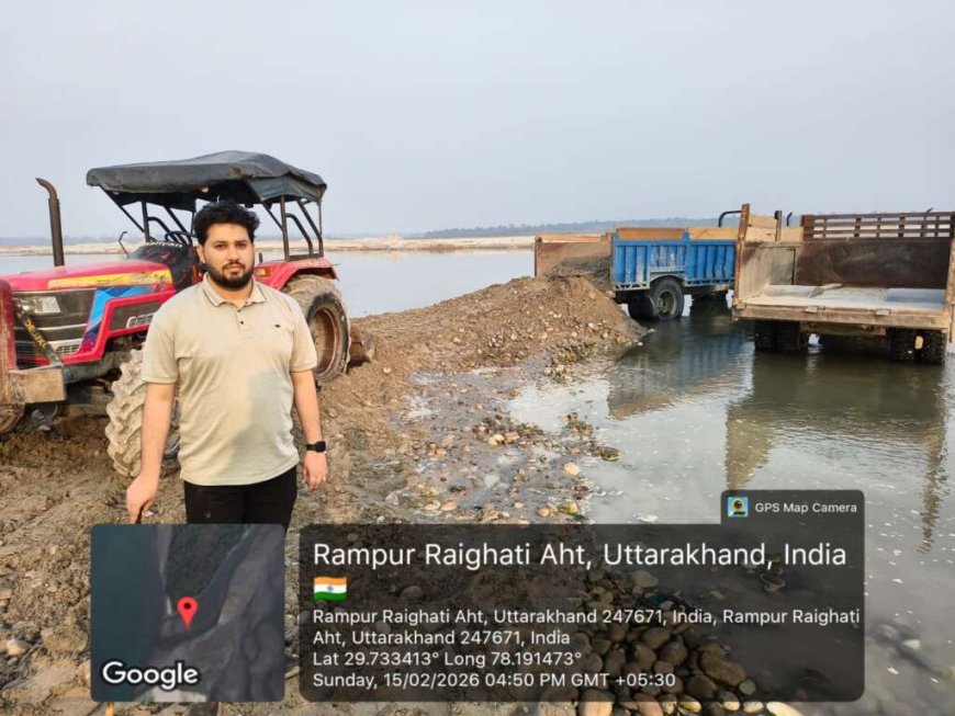 उत्तराखंड में अवैध खनन पर बड़ा प्रशासनिक एक्शन, कई वाहन जब्त