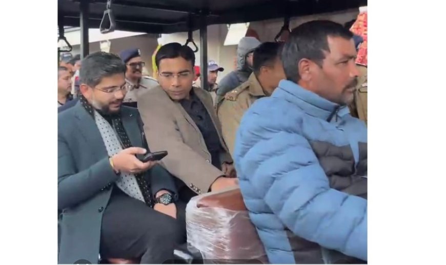 मसूरी की माल रोड पर गोल्फ कार्ट की शुरुआत: नया परिवहन विकल्प