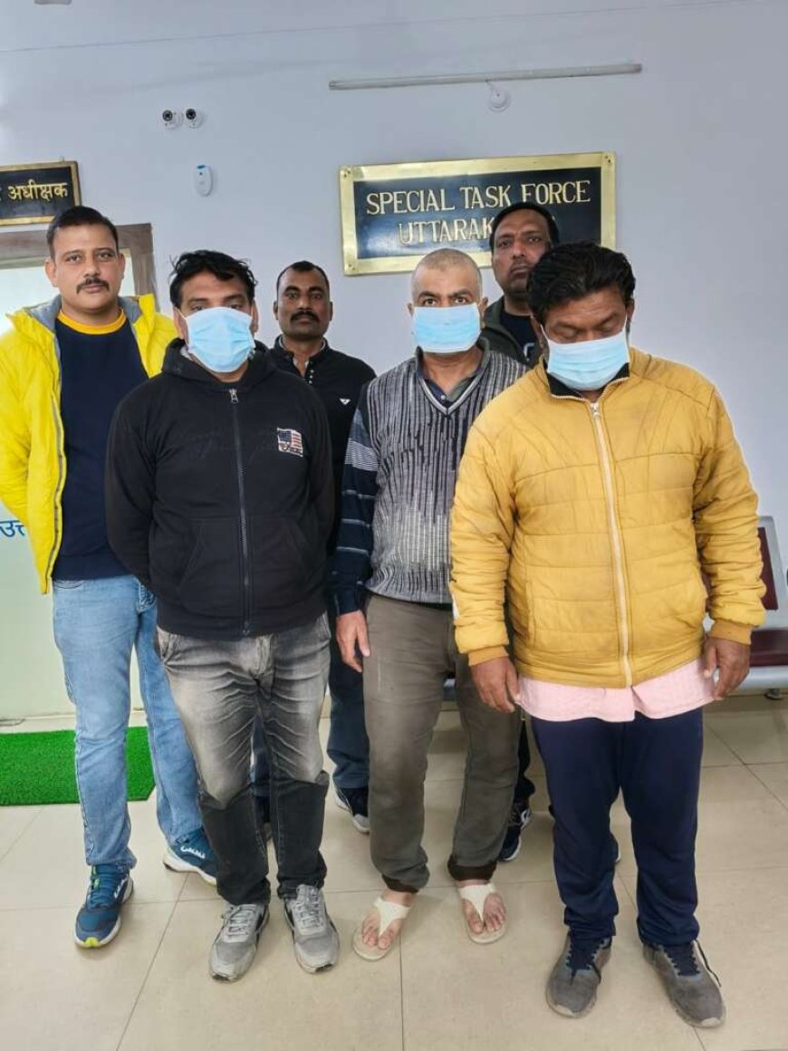 देहरादून में नकली ब्रांडेड दवाओं का कारोबार: STF ने तीन आरोपियों को गिरफ्तार किया