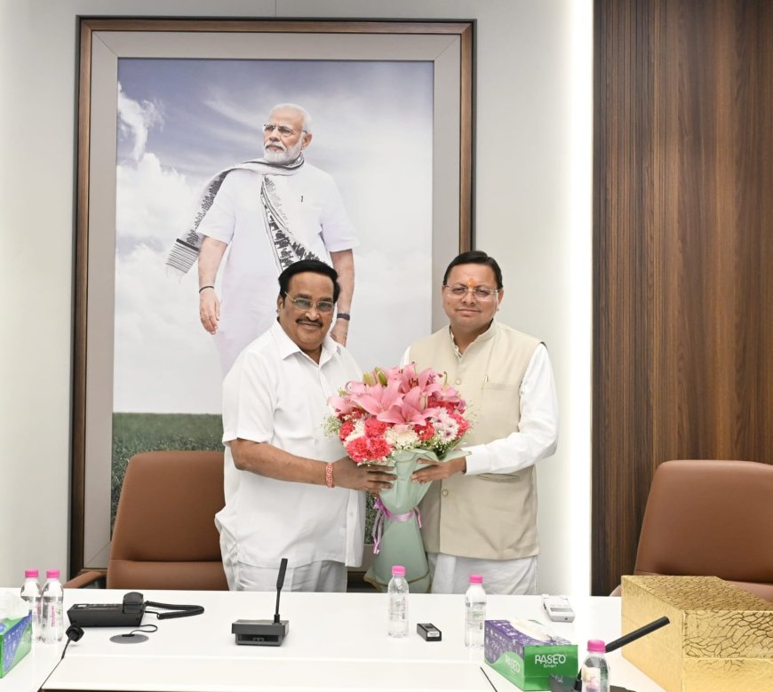 हरिद्वार महाकुंभ 2027 के लिए गंभीर तैयारी: सीएम धामी ने केंद्रीय मंत्री से की मुलाकात, ₹408 करोड़ की परियोजनाओं की मांग