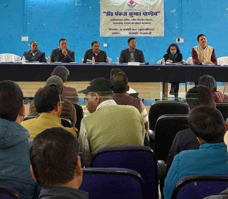 लोनिवि सचिव ने चारधाम यात्रा मार्ग का स्थलीय निरीक्षण, व्यवस्थाओं में सुधार के दिए निर्देश