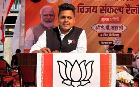 भाजपा युवा मोर्चा ने की जिला कार्यकारिणी की घोषणा, दिव्यांशु भट्ट बने नए जिला मंत्री
