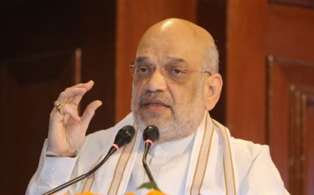 केंद्रीय गृह मंत्री अमित शाह ने विकास एवं न्याय संहिता प्रदर्शनी का किया अवलोकन