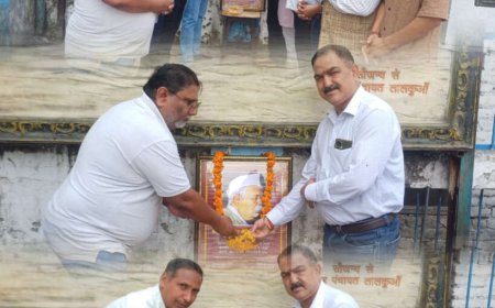 लालकुआं में गोविंद बल्लभ पंत की पुण्यतिथि पर भावभीनी श्रद्धांजलि