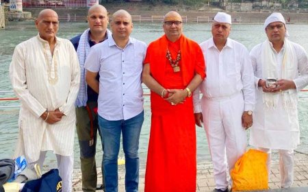 प्रभा देवी जी का अंतिम संस्कार हरिद्वार में, क्षेत्र में शोक की लहर