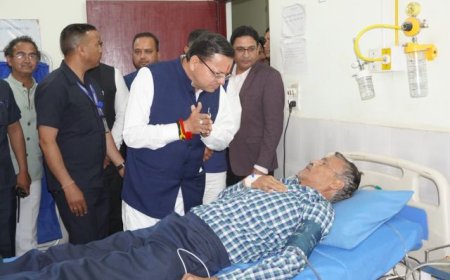 मुख्यमंत्री पुष्कर सिंह धामी ने चम्पावत को दी सुरक्षित स्वास्थ्य सेवाओं की नई सौगात