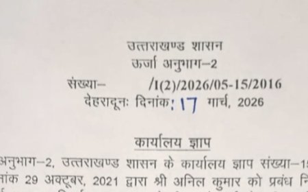 उत्तराखंड सरकार ने ऊर्जा क्षेत्र और बीकेटीसी में बड़ा फेरबदल किया