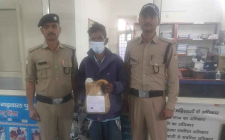 टिहरी गढ़वाल में पुलिस ने 5 लीटर कच्ची शराब के साथ अभियुक्त किया गिरफ्तार