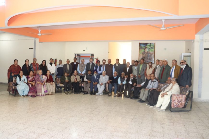 आईसीएफआरई के सेवानिवृत्त वैज्ञानिकों का गरिमामय सम्मान, 80 वर्ष पूर्ण करने वाले 23 कर्मियों को मिला अभिनंदन