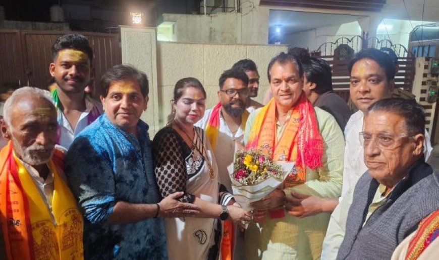 डॉ. प्रेमचंद अग्रवाल ने होली के पावन पर्व पर क्षेत्रवासियों को दी शुभकामनाएं