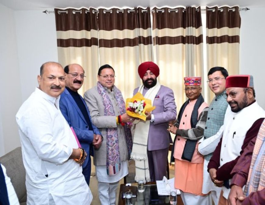मुख्यमंत्री पुष्कर सिंह धामी की राज्यपाल से शिष्टाचार भेंट: भारतीय राजनीति की नई दिशा